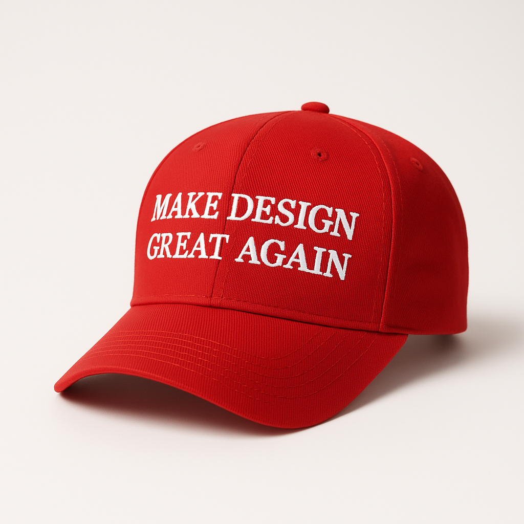 MAKE DESIGN GREAT AGAIN - Gorra