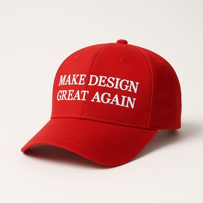 MAKE DESIGN GREAT AGAIN - Gorra