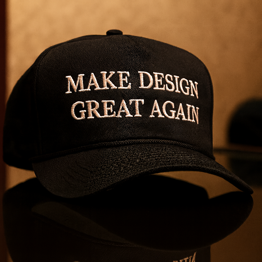MAKE DESIGN GREAT AGAIN - Gorra